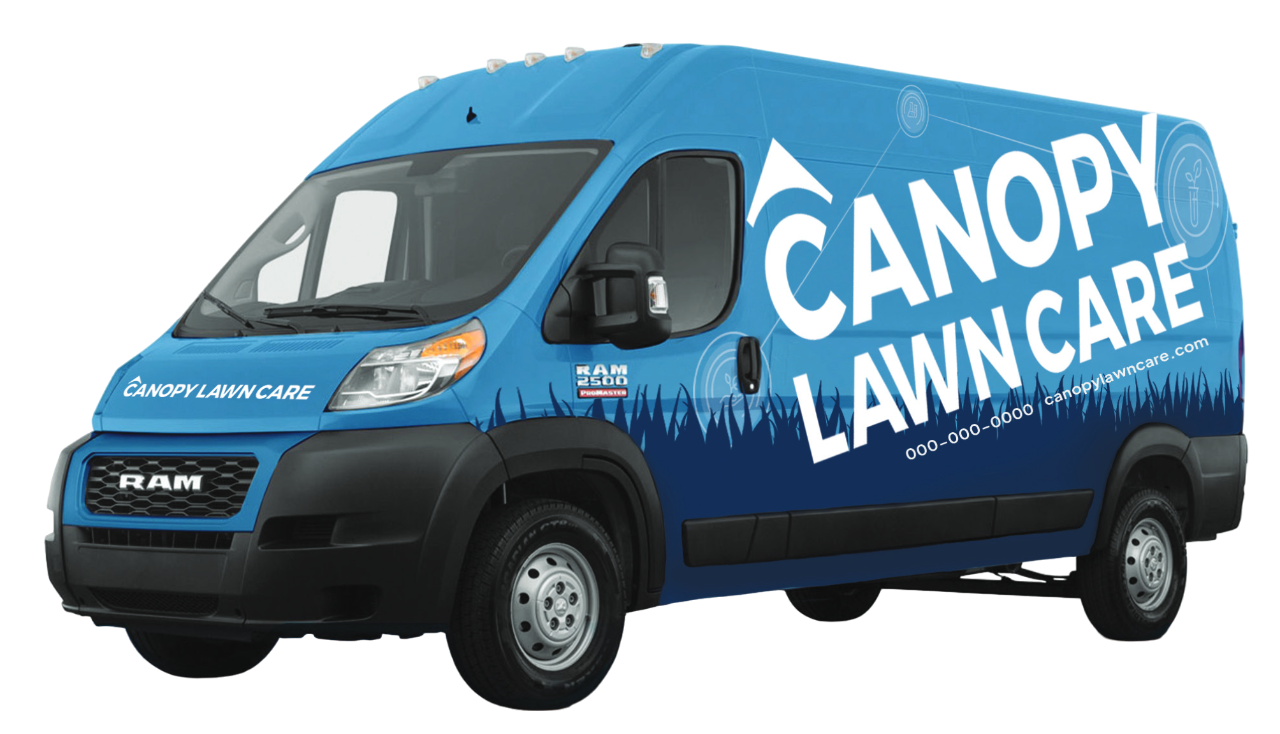 Lawn Care Van
