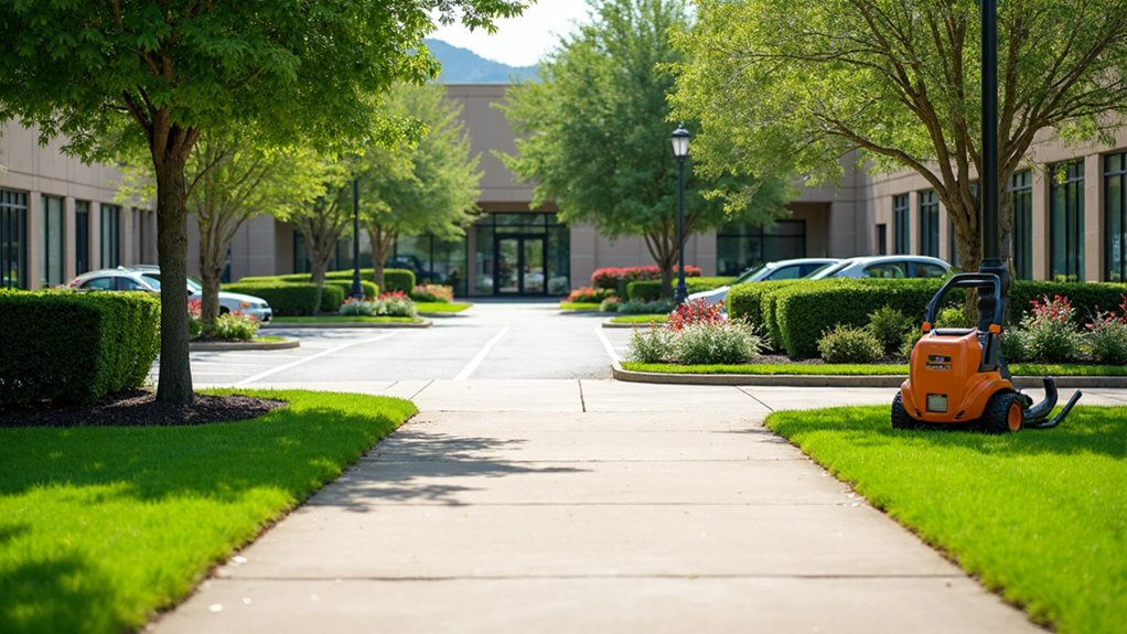 Commercial Property Yard Cleanup: Maintaining Professional Curb Appeal
