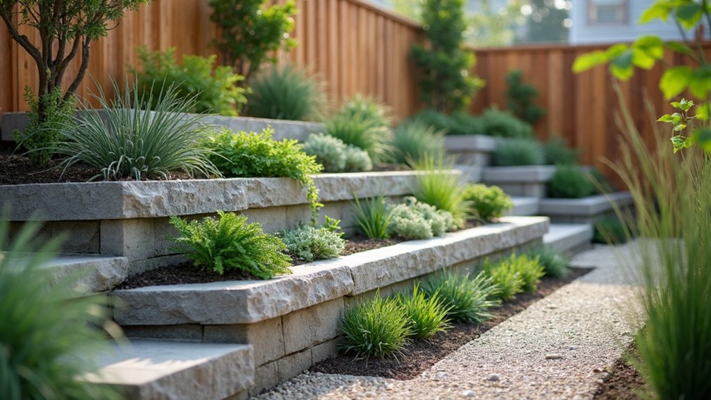 Small Space Retaining Walls: Maximizing Limited Yard Areas
